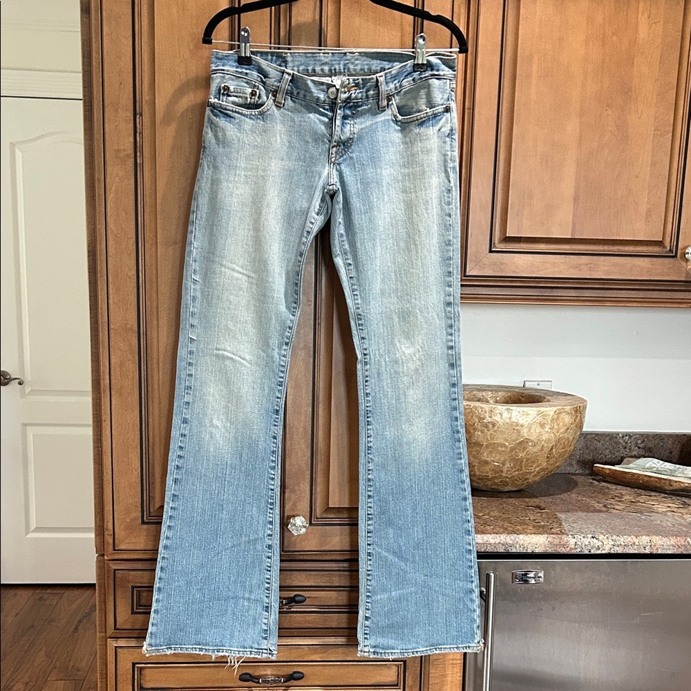 Lucky Brand Light Wash Denim Flare Jeans (Lil Maggie’s)